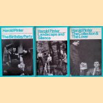 3x Methuen Modern Plays: 1) The Birthday Party; 2) Landschape and Silence; 3) The Collection & The Lover (3 volumes) door Harold Pinter