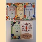 Historical Map op 1) England & Wales; 2) Scotland; 3) Wales and Monmouth; 4) Ireland; 5) London (5 maps) door L.G. Bullock