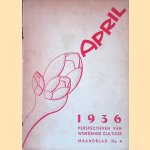 Perspectieven van wordende cultuur: Maandblad No. 4: April 1936 door M.Ch. Bouwman e.a.