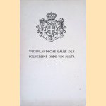 Nederlandsche Balije der Souvereine Orde van Malta in het Malthezer Ridderhuis te Utrecht, 1 januari 1921 door -