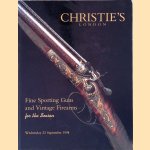 Fine Sporting Guns & Vintage Firearms for the Season: Wednesday 23 September 1998
Christie's
€ 20,00 Fine Sporting Guns & Vintage Firearms for the Season: Wednesday 23 September 1998
Christie's
€ 20,00