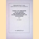 V.I.-pamflet No. 9: Voorstel tot voorlichting van de consument over behandelingswijze en gebruikseigenschappen van textielgoederen;
Ir. L. Corbeau
€ 5,00 V.I.-pamflet No. 9: Voorstel tot voorlichting van de consument over behandelingswijze en gebruikseigenschappen van textielgoederen;
Ir. L. Corbeau
€ 5,00