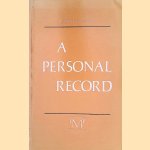 A Personal Record
Joseph Conrad
€ 10,00 A Personal Record
Joseph Conrad
€ 10,00