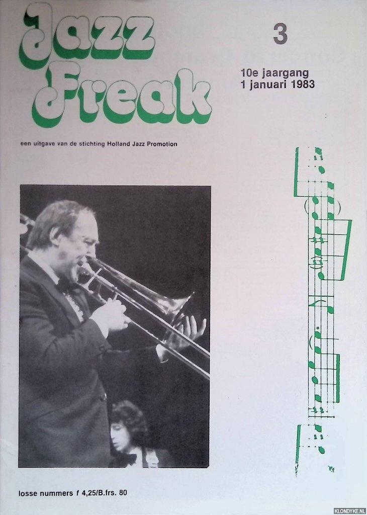 Panne, Leen van der - e.a. (redactie) - Jazz Freak: 10e jaargang nummer 3