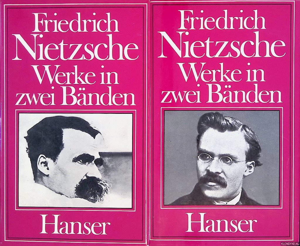 Nietzsche, Friedrich - Werke in zwei Bnden (2 volumes)